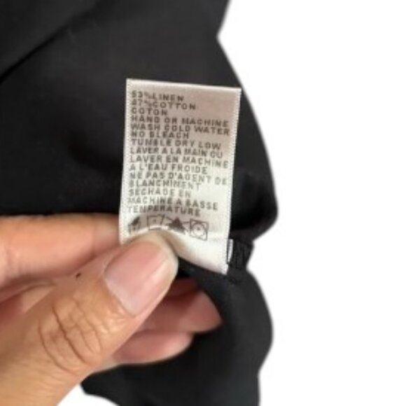 James Perse black tank mini dress size 3 - Picture 6 of 6